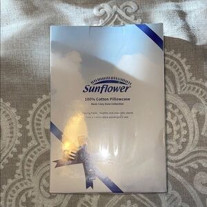 Sunflower 100% Cotton Pillowcase